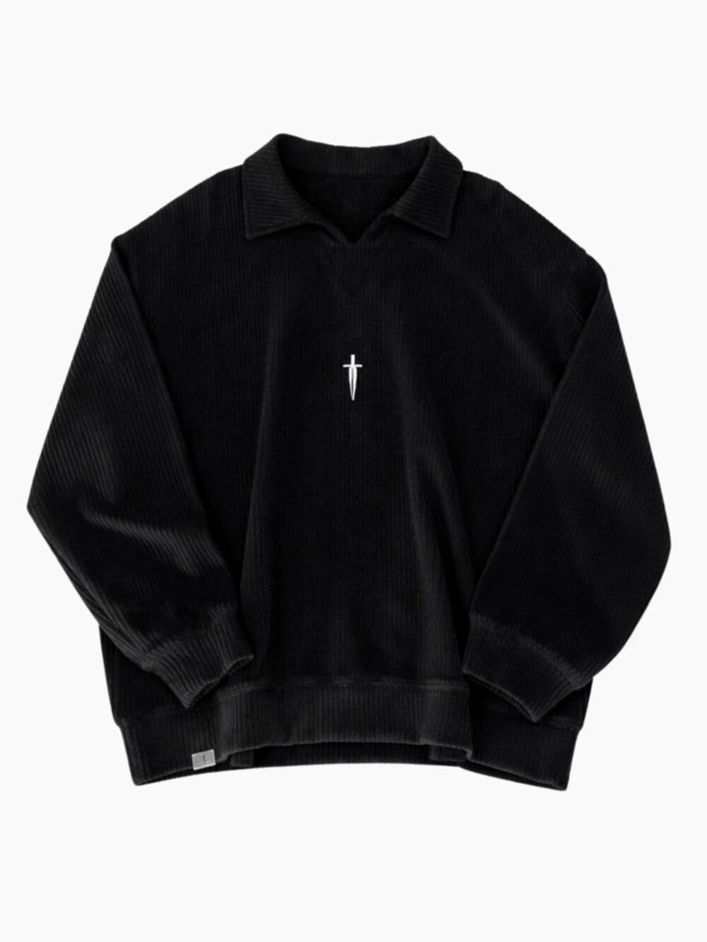 IronWilled DAGGER KNIT PULLOVER - [BLACK] - X-Large